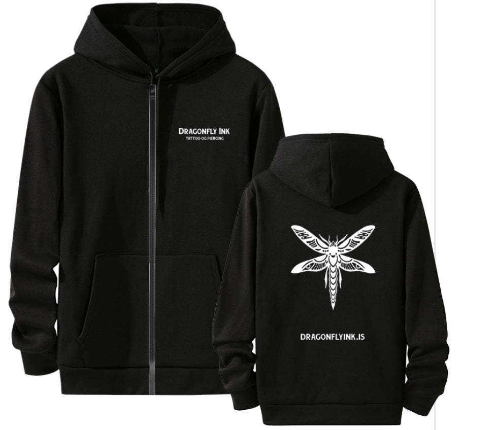 Dragonfly Ink Peysa Rennd